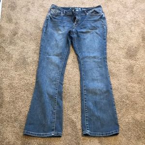 Apt 9 Bootcut rhinestone detailed jeans 👖